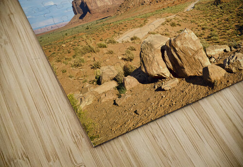 Monument Valley. Navajo Nation. Elephant Butte Marco Brivio puzzle