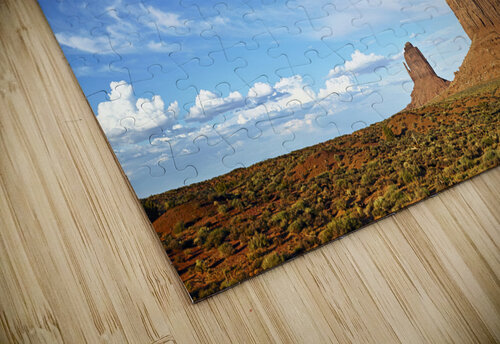 Monument Valley. Navajo Nation. Merrick Butte. West Mitten Butte Marco Brivio puzzle