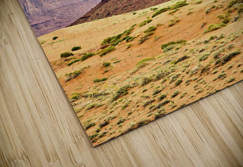 Monument Valley. Navajo Nation. Thunderstorm on the Butte Marco Brivio puzzle