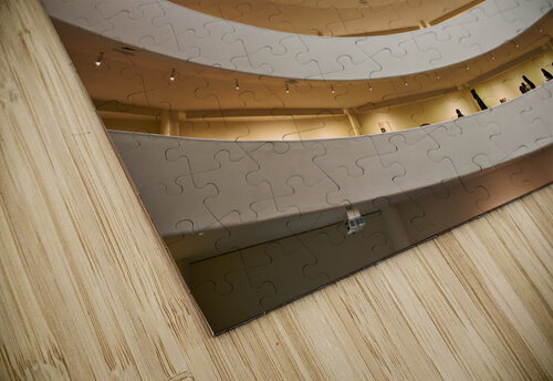 New York. Manhattan. United States. Solomon R. Guggenheim Museum Marco Brivio puzzle