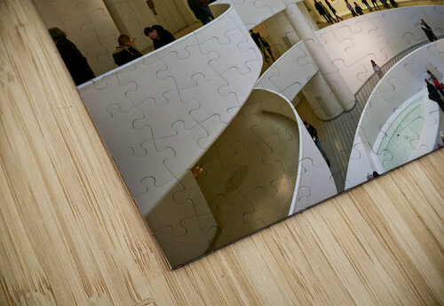New York. Manhattan. United States. Solomon R. Guggenheim Museum Marco Brivio puzzle