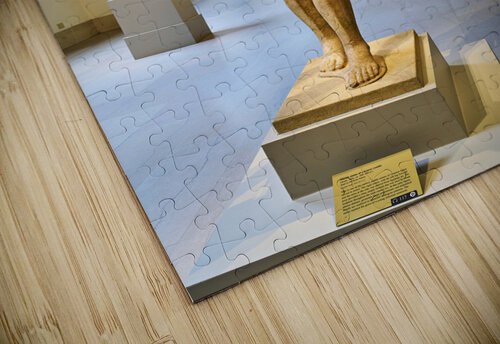 New York. Manhattan. United States. The Metropolitan Museum of Art. Greek and Roman Art. Marble statue of a kouros youth Marco Brivio puzzle