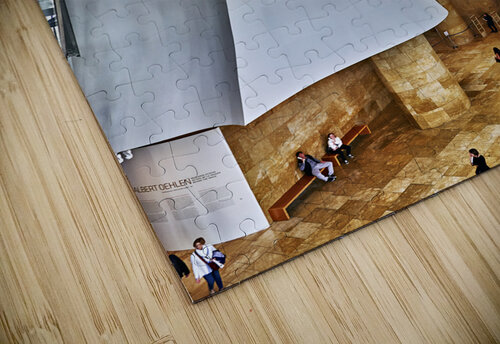 Bilbao Biscay Spain. The interiors of the Guggenheim Museum Marco Brivio puzzle