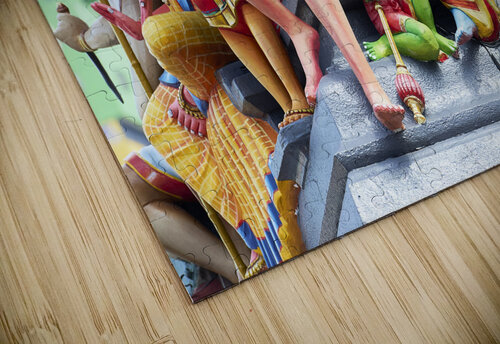 Singapore. Sri Mariamman Temple Marco Brivio puzzle