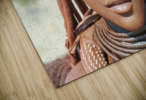 Namibia. Portrait of a Himba woman in Kunene region Marco Brivio puzzle
