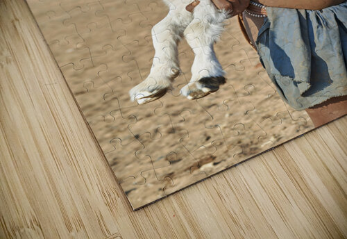 NAMIBIA. Himba Village in Kunene Region. Marco Brivio puzzle