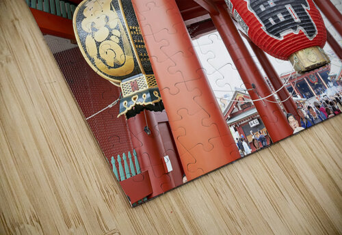 Japan. Tokyo. Senso ji temple at Asakusa Marco Brivio puzzle