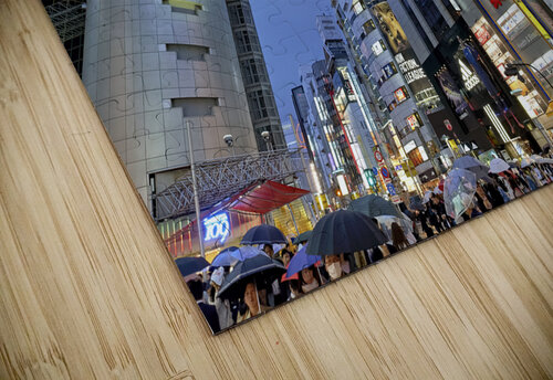 Japan. Tokyo. Shibuya district at night Marco Brivio puzzle