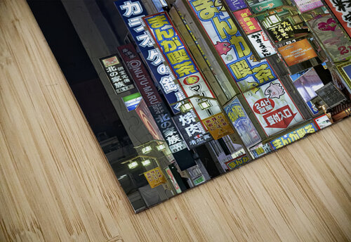 Japan. Tokyo. Neon lights in Shinjuku district at night Marco Brivio puzzle