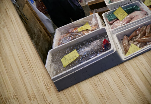 Japan. Tokyo. The Fish Market Marco Brivio puzzle
