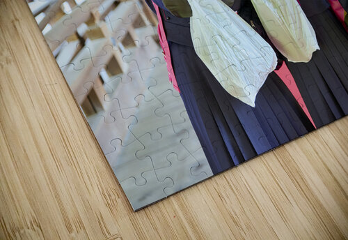 Japan. Kyoto. Nice girls in Chion-in temple Marco Brivio puzzle