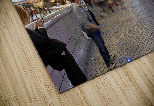 Japan. Kansai. Osaka. Illuminated signboards in Dotonbori District at sunset Marco Brivio puzzle