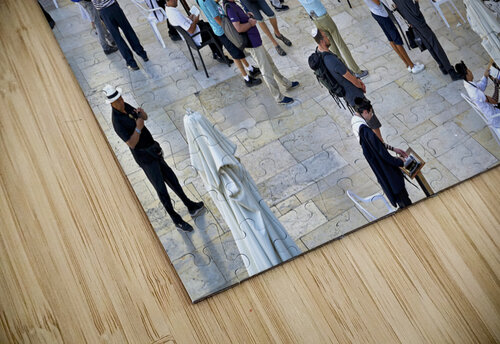 Jerusalem Israel. The western wall wailing wall Marco Brivio puzzle