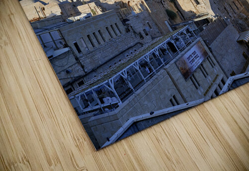 Jerusalem Israel. Dome of the rock temple mount and wailing wall Marco Brivio puzzle