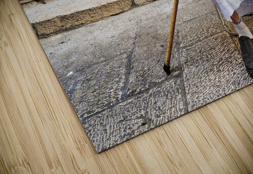 Jerusalem Israel. Portrait of an old arab beggar man in the old city Marco Brivio puzzle