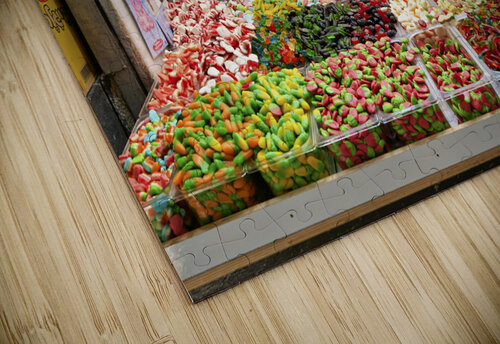 Jerusalem Israel. Grocer in the old city Marco Brivio puzzle