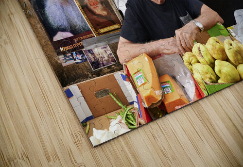 Jerusalem Israel. Mahane Yehuda Market Marco Brivio puzzle