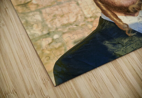 ISRAEL Jerusalem. Orthodox jew Marco Brivio puzzle