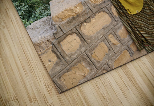 India Rajasthan jaisalmer. Portrait of a group of boys and girl Marco Brivio puzzle