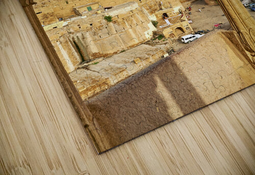 India Rajasthan jaisalmer. The walls at sunset Marco Brivio puzzle