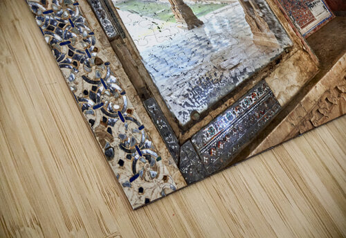 India Rajasthan Bundi. Decorations and paintings at Taragarh Fort Marco Brivio puzzle