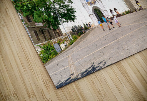 Annecy Haute Savoie France. The castle Marco Brivio puzzle