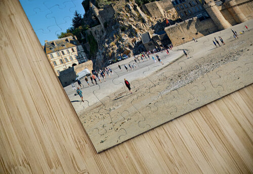 Mont Saint Michel Normandy France. Marco Brivio puzzle