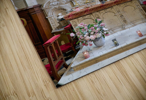 Chateau de Cheverny France. Chateaux of the Loire Valley. The chapel Marco Brivio puzzle