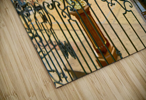 Colmar Alsace France. Alsace Wine Route. Jesus Christ statue in the Dominican Church Marco Brivio puzzle