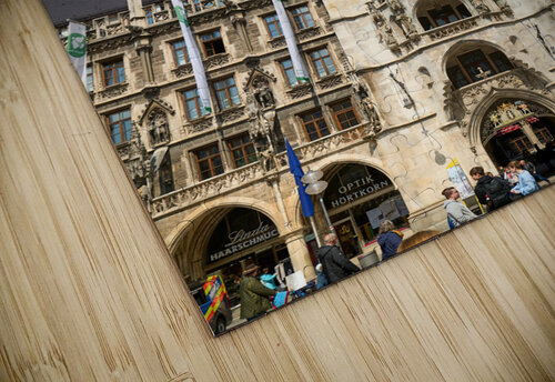 Germany Bavaria Munich. The town hall Rathaus. Marienplatz. Marys square Marco Brivio puzzle