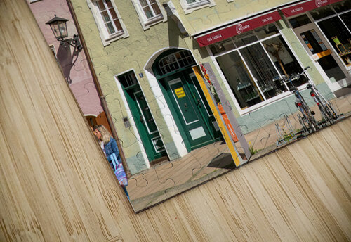 Germany Bavaria Romantic Road. The historical buildings of Fussen. Marco Brivio puzzle