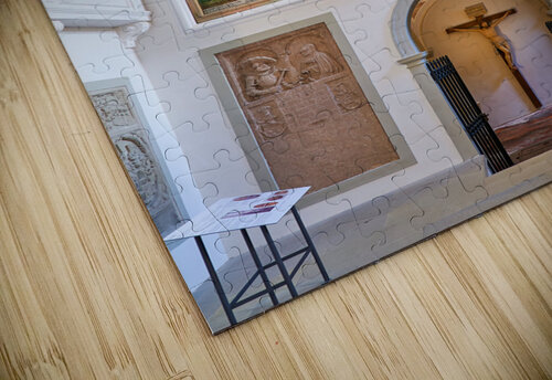 Germany Bavaria Romantic Road. Fussen. St. Mang’s Abbey. Stadt Museum der Stadt. Museum of History. Danse Macabre Marco Brivio puzzle