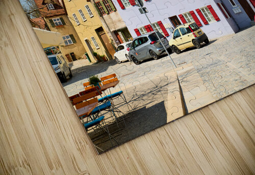 Germany Bavaria Romantic Road. Historische Altstadt Dinkelsbuhl. Old Town Marco Brivio puzzle