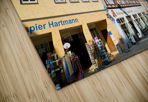 Germany Bavaria Romantic Road. The centre of Nordlingen. Historische Altstadt Marco Brivio puzzle