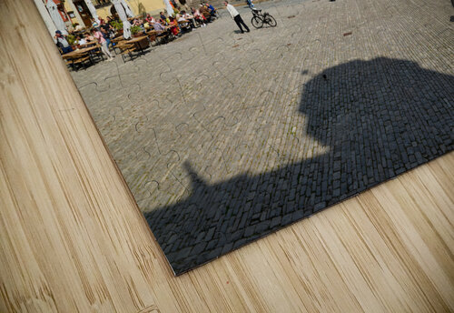 Germany Bavaria Romantic Road. Rothenburg ob der Tauber. Market Square. marktplatz Marco Brivio puzzle