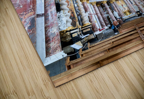 Germany Bavaria Romantic Road. Wurzburg. Hofkirche Court church of Residence Residenz Marco Brivio puzzle