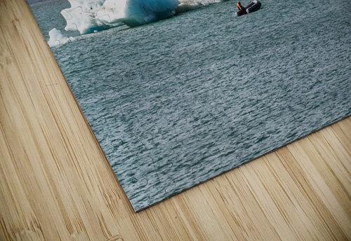 Jökulsárlón is a large glacial lake in southern part of Vatnajökull National Park Iceland. Marco Brivio puzzle