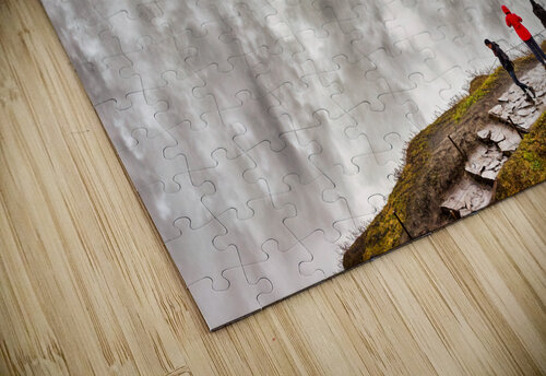 Dettifoss is a waterfall on the river Jökulsá á Fjöllum in the north of Iceland. It is the most powerful waterfall in Europe. Marco Brivio puzzle