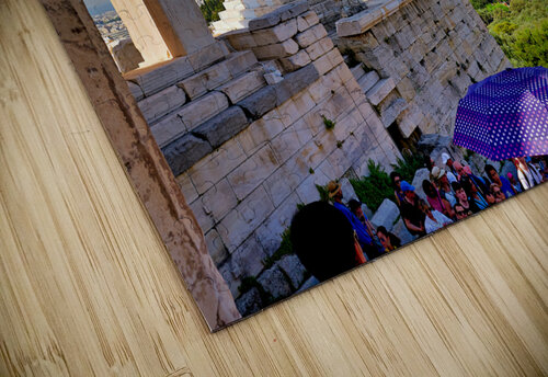 Athens Greece. Propylaea the gate at the entrance of the Acropolis Marco Brivio puzzle