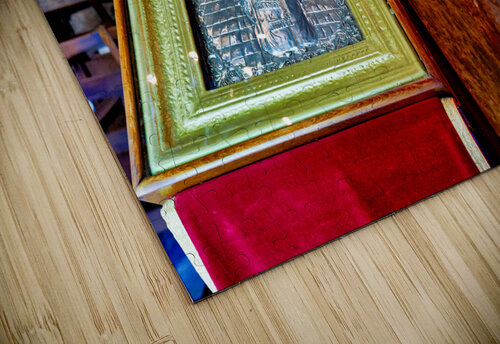 Athens Greece. Votive candles at Agios Eleftherios Orthodox Church Marco Brivio puzzle