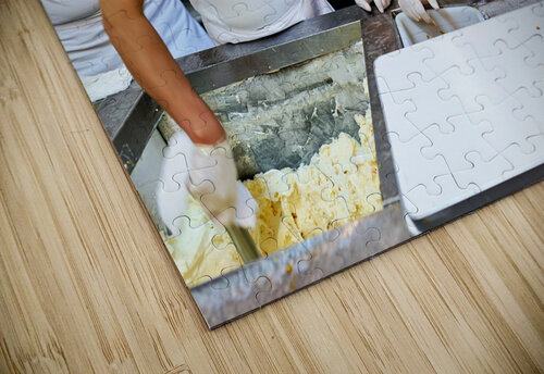 Syria. Bakdash the best ice cream in Damascus Marco Brivio puzzle