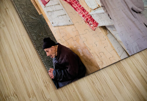Morocco Fez. The butcher in the old souk in the Medina Marco Brivio puzzle