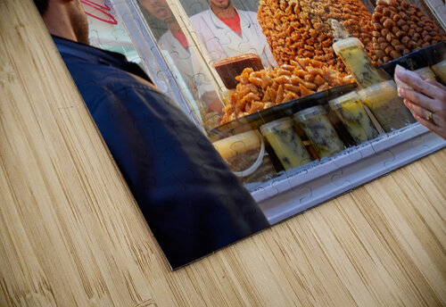 Morocco Fez. Sale of traditional moroccan sweets in the Medina Marco Brivio puzzle