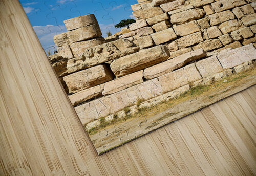 Amman Jordan. The Citadel Marco Brivio puzzle
