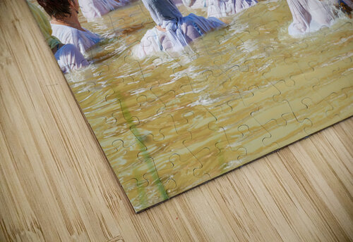 Jordan. Jordan river. Baptism site. The place where Jesus was baptized Marco Brivio puzzle