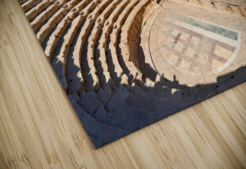 Jordan. The greco roman city of Gerasa Jerash. The theatre Marco Brivio puzzle