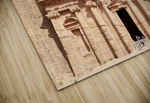 Jordan. Petra archaeological site. Ad Deir. The Monastery Marco Brivio puzzle