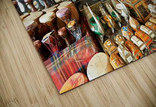 Morocco Marrakesh. Souvenir shop in the old town Marco Brivio puzzle