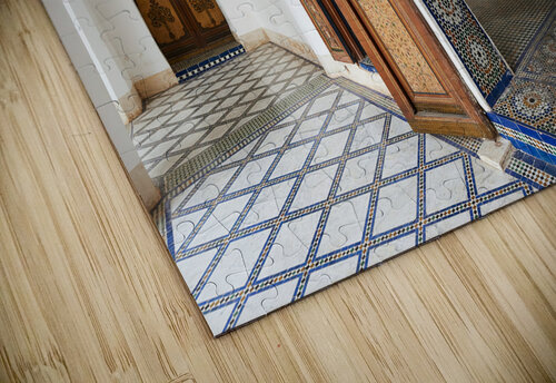 Morocco Marrakesh. The Bahia Palace Marco Brivio puzzle