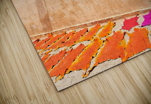 Morocco Marrakesh. Dyed leather drying in the sun Marco Brivio puzzle